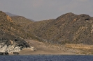 Spiagge deserte sulla costa del sol
