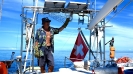 Pronto per ricevere un bel pesce