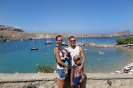 Famigliola a Lindos