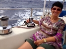 Laura abbracciata al winch