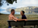 Romi e Lulu lago Hawea