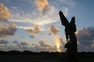 Tramonto al Whitegrass Airport
